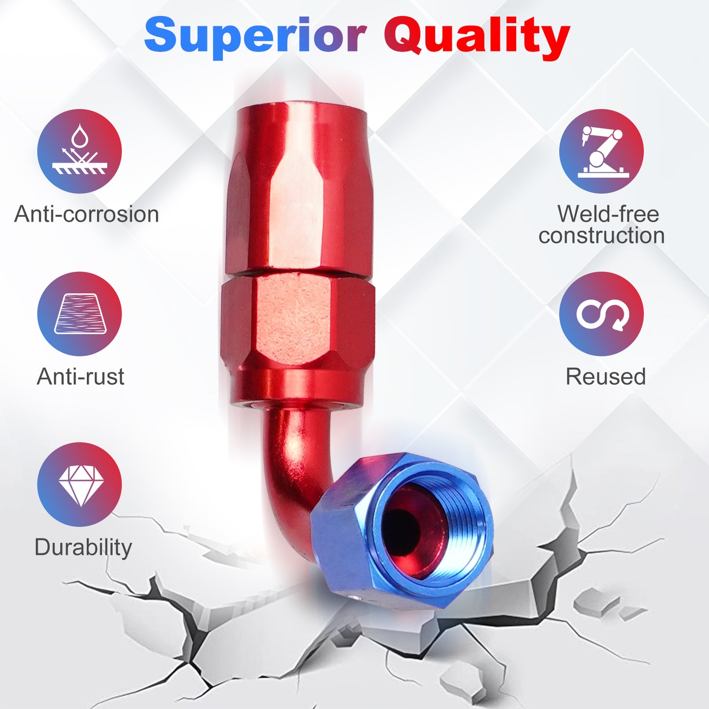 Saifence® Polished Aluminum Fuel Cell with Integrated Locking Cap and Level Sender - Universal Race, Rod, and Off-Road Fuel Tank