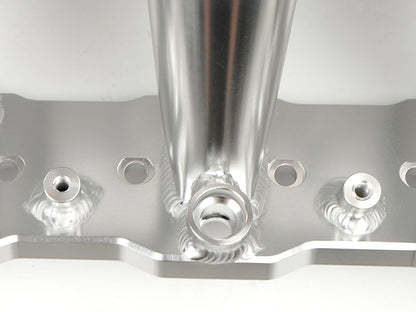 Saifence® Aluminum LS Intake Manifold for Cathedral Port Heads - Compatible with LS1, LS2, LS6 & Drive-by-Cable Throttle Body - Fits Chevy, Cadillac, Pontiac