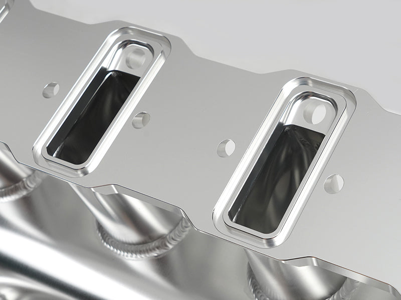 Saifence® Aluminum LS Intake Manifold for Cathedral Port Heads - Compatible with LS1, LS2, LS6 & Drive-by-Cable Throttle Body - Fits Chevy, Cadillac, Pontiac