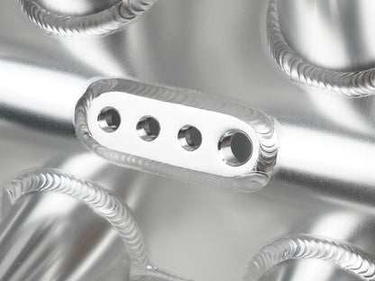 Saifence® Aluminum LS Intake Manifold for Cathedral Port Heads - Compatible with LS1, LS2, LS6 & Drive-by-Cable Throttle Body - Fits Chevy, Cadillac, Pontiac