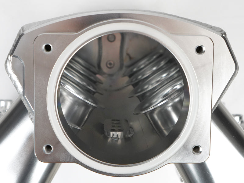 Saifence® Aluminum LS Intake Manifold for Cathedral Port Heads - Compatible with LS1, LS2, LS6 & Drive-by-Cable Throttle Body - Fits Chevy, Cadillac, Pontiac