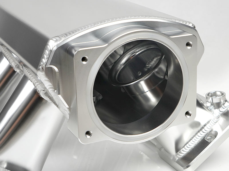 Saifence® Aluminum LS Intake Manifold for Cathedral Port Heads - Compatible with LS1, LS2, LS6 & Drive-by-Cable Throttle Body - Fits Chevy, Cadillac, Pontiac