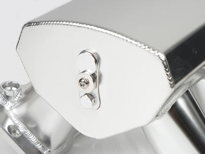 Saifence® Aluminum LS Intake Manifold for Cathedral Port Heads - Compatible with LS1, LS2, LS6 & Drive-by-Cable Throttle Body - Fits Chevy, Cadillac, Pontiac